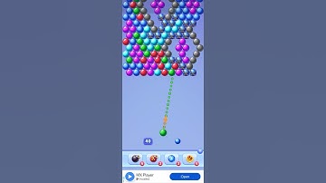 Bubble shooter Game Level -40 #gaming #bubbleshooter