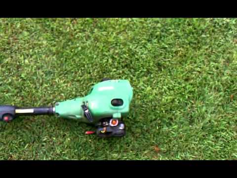 What's the benefit of using a John Deere line trimmer?