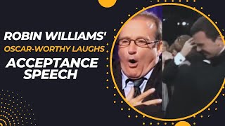 Hilarious Robin Williams on Receiving an Oscar Award #robinwilliams #greatest