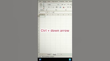 How to find total numbers of rows and columns in excel #shorts #shortsfeed #excel