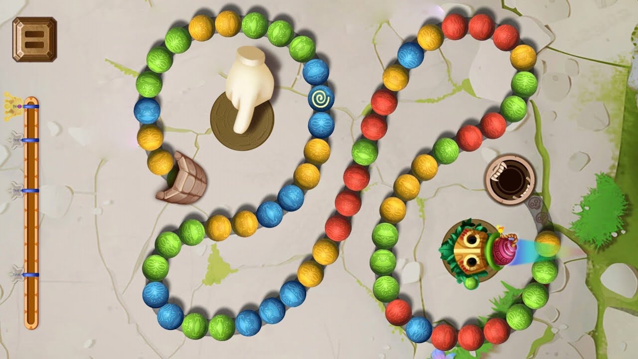 Jungle Marble Blast Game Level 10 Ms Gamer YouTube