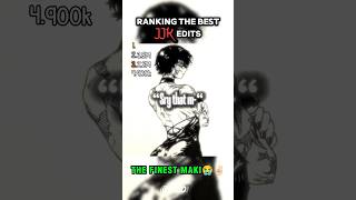Ranking The Best Jjk Edits Part 54 | #shorts #jjk #viral