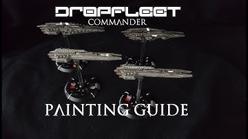 Dropfleet Commander Painting Series Ep.1: UCM Frigates