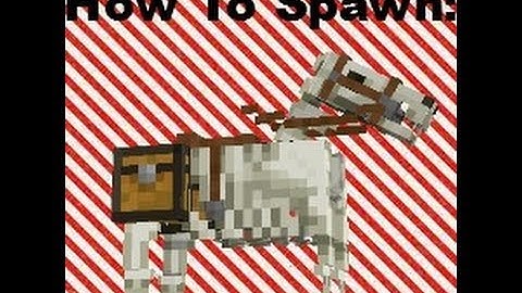 How To Spawn Skeleton Horses and Zombie Horses [Tamed is Optional]