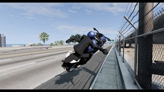 Beam Ng - Testing The Yamaha Yzf-R6 1 Raw Footage