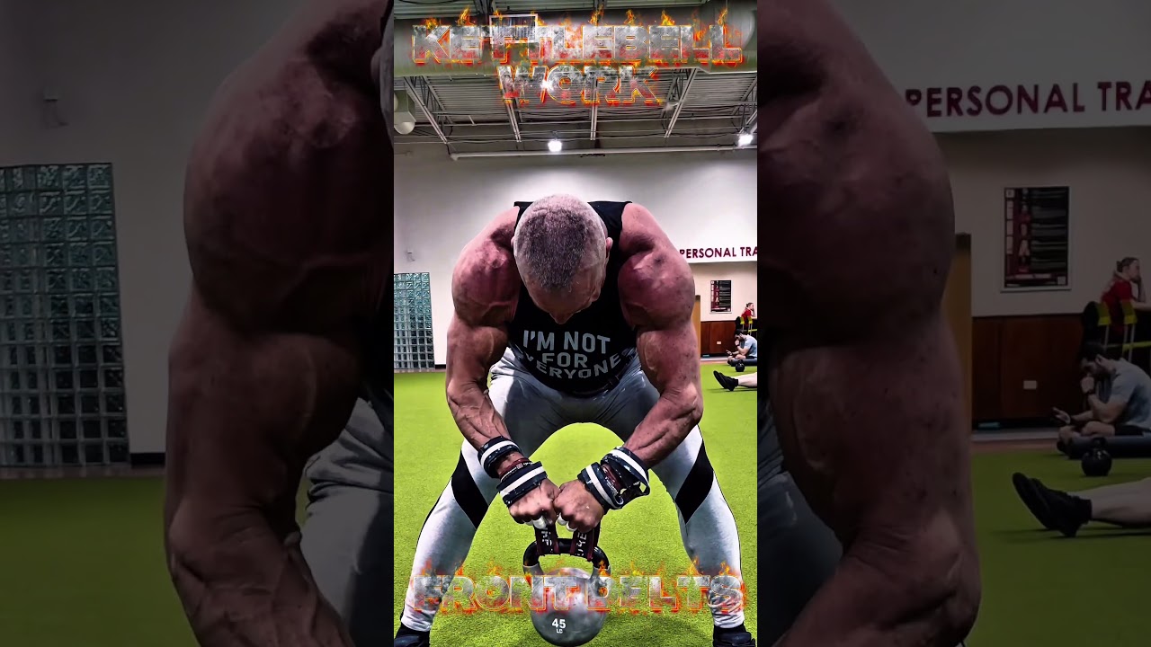 KETTLEBELL WORK FOR FRONT AND REAR DELTS #workout #motivation #SHOULDERS #workouttips
