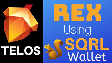 Telos REX Using SQRL Wallet