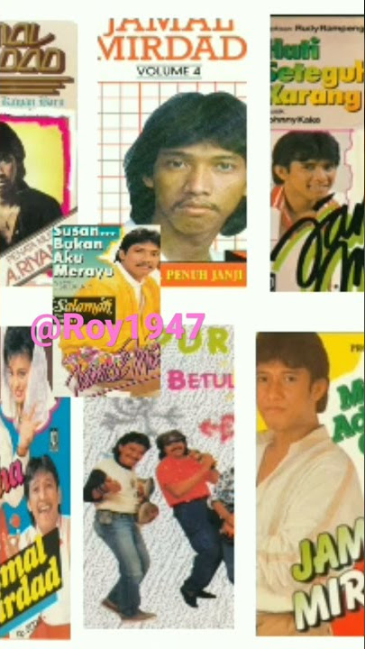 ALBUM LAGU PUNCAK KARIR MUSIK  ' JAMAL MIRDAD ' FULL ALBUM