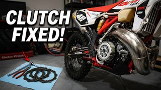 2017 Beta 300 RR - This clutch is cooked!