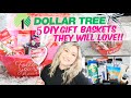 Valentines Day Gift Ideas! Dollar Tree Gift Basket DIY