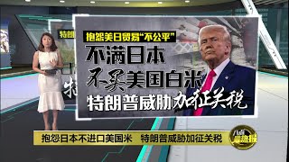 抱怨日本不进口美国米   特朗普威胁要加征关税 | 八点最热报 01/07/2025