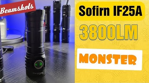 Sofirn IF25A|| Review & Beamshots|| 3800 Lumen Tiny Monster!!