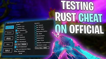 TESTING a $5 RUST CHEAT in OFFICIAL SERVER (Wipe Day!)