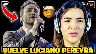 Luciano Pereyra - Vuelve Live At Vélez Argentina | Reaction
