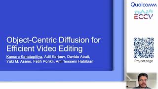 Object-Centric Diffusion for Efficient Video Editing [ECCV 2024]