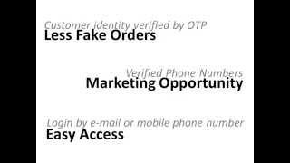 LOGIN BY MOBILE PHONE. PRESTA SMS OTP VERIFICATION. PRESTASHOP