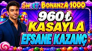 SWEET BONANZA 1000 KÜÇÜK KASA | 960₺ KASAYLA EFSANE VURGUN | SLOT OYUNLARI KÜÇÜK KASA #slot #casino