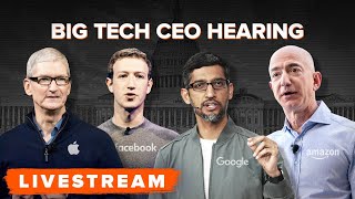 WATCH: Biggest Tech Billionaires testify before Congress (Full Hearing)