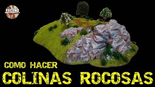 TUTORIAL ESCENOGRAFIA 1. COMO HACER COLINAS. How to make  hills