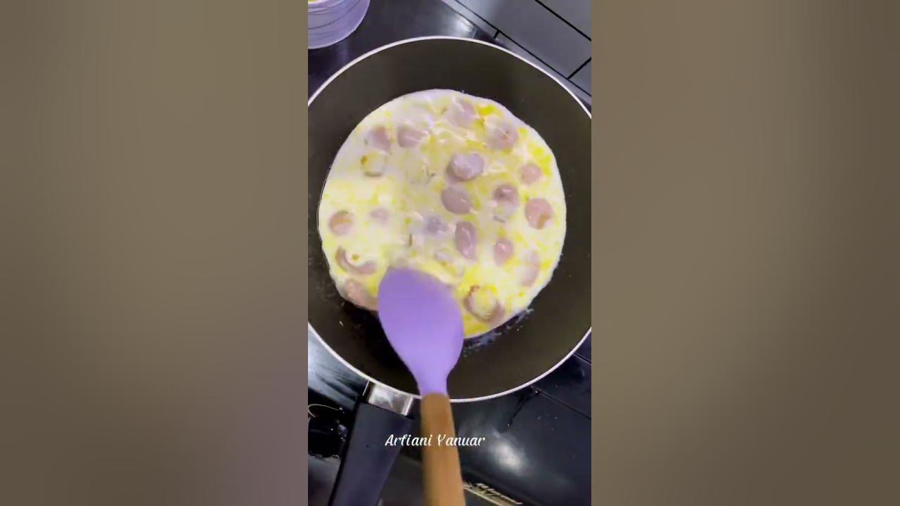BIKIN SPAGHETTI CARBONARA ALA RUMAHAN