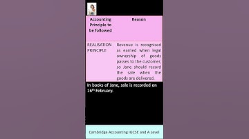 Accounting Principles Part 5- IGCSE Accounting Revision Shot 💉