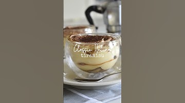 How to make the best Italian Tiramisu 😍 #dessert  #recipe #tiramisu