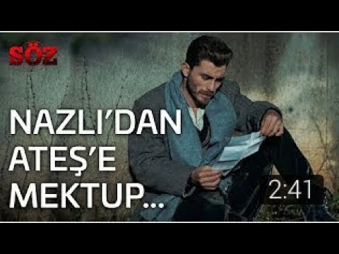 Söz | 26 Bölüm - Nazlı'dan Ateş'e Mektup...