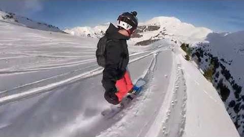 Snowboarding 01/16/19, GoPro Fusion Overcapture