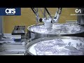 Cosmetic components sorting: Flexibowl®  &  Fanuc delta robot