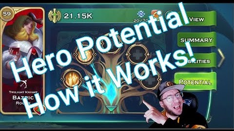 Hero Potential System Explained! Art of Conquest with OGC