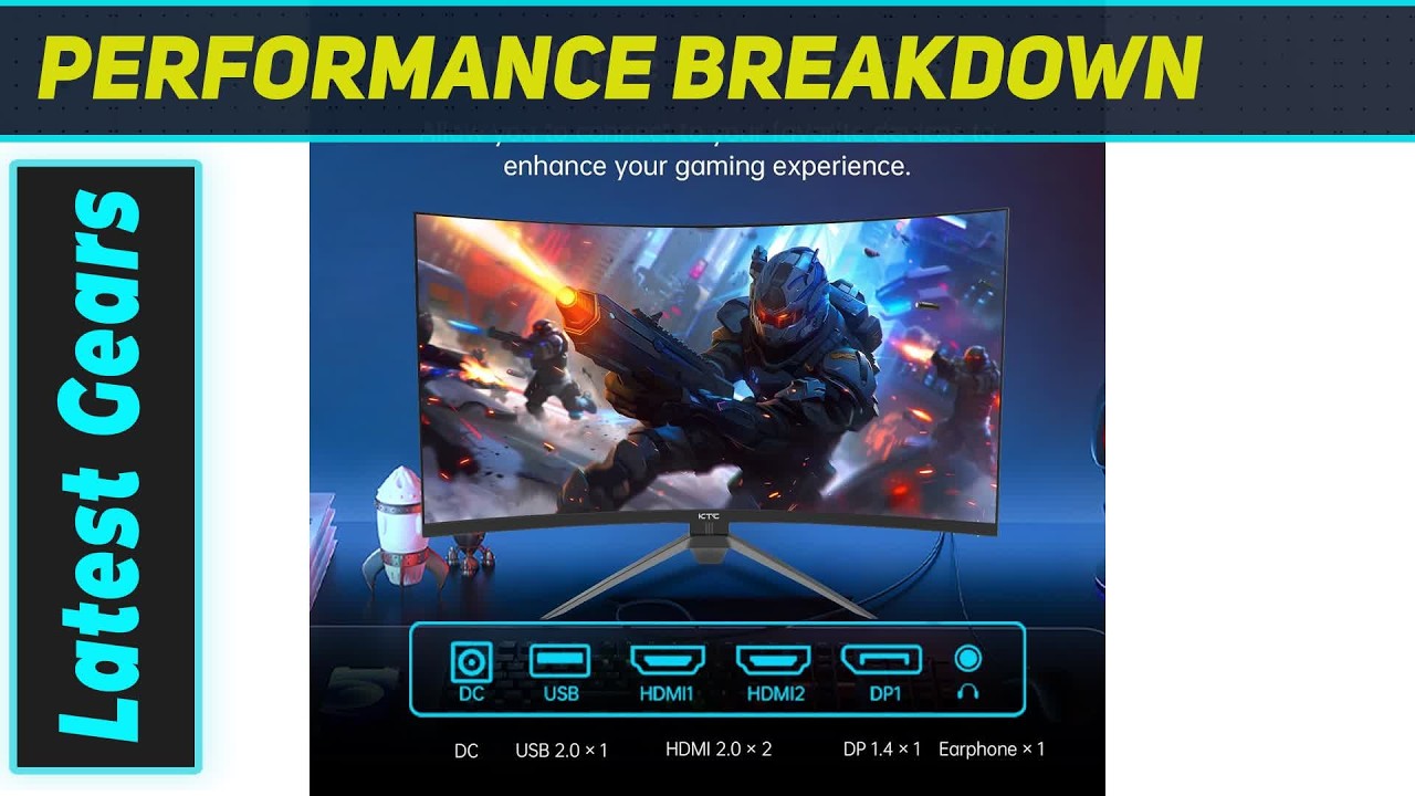 KTC H32S17F: 32-inch 240Hz Monitor Fast, Curved, But What About