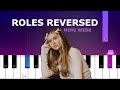 Mimi Webb - Roles Reversed (Piano Tutorial)