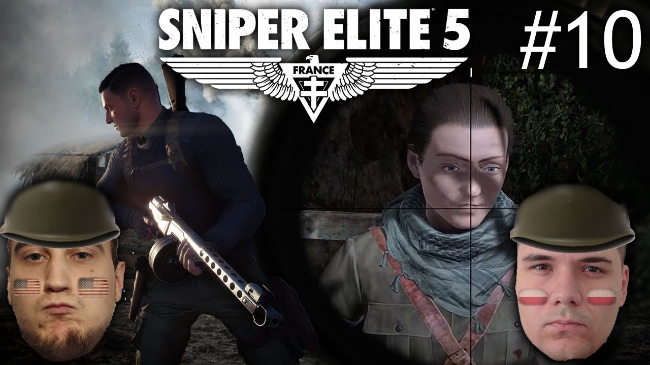 Po Rjb KOMINIARZ po drabinie 🏭- Sniper Elite 5 #10 | #coop #gameplay # ...