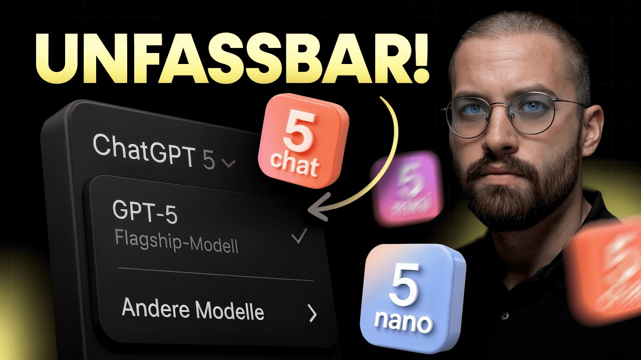 Das kann ChatGPT-5 WIRKLICH - neues GPT-5 getestet! (Alle Funktionen & Anleitung)