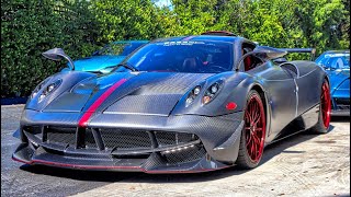 Pagani Utopia, Huayra, Roadster Epic Pagani Traffic At Prestige Imports Miami