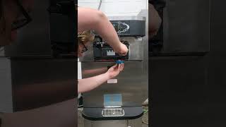 M2071134 Taylor C723 Single Phase Air Cooled Soft Serve Ice Cream Machine Mix Test