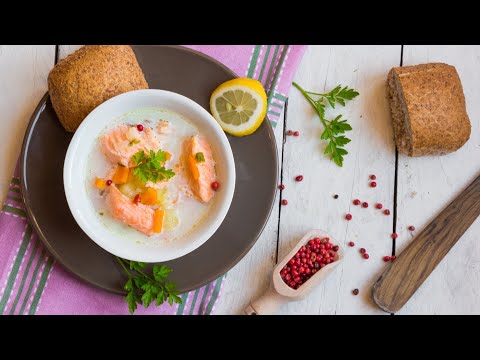 Уха из сёмги | Наваристая и очень вкусная уха из сёмги | Блюда из сёмги | Рецепты просто