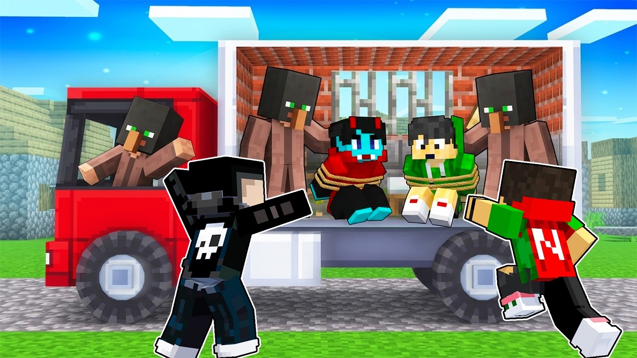 Who Kidnap my Friends in Minecraft!