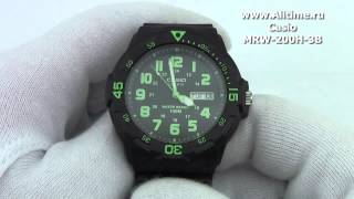 Мужские японские наручные часы Casio MRW-200H-3B(Подробное описание: http://www.alltime.ru/catalog/watch/374/casio/Man/3421/detail.php?ID=667831&back=list., 2013-04-16T12:57:31.000Z)