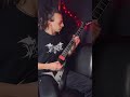 😅Keeps it at bay for a little while at least #metal #guitar #guitarsolo