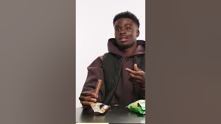 Arsenal Star Bukayo Saka  - Ultimate Snack Debate |  #arsenal #bukayosaka #football #footballshorts