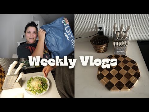 Weekly Vlog: Hollister And Free People Haul, Plus Apartment Cooking And Cleaning!