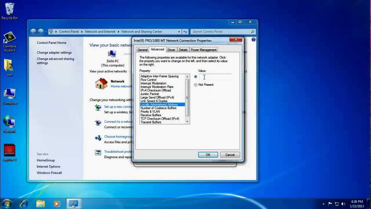 Change Mac Address By Lizardsystems