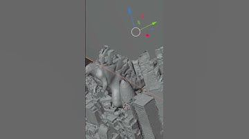 making Godzilla animation in Blender 4.3              #godzilla #animation #vfx #movie