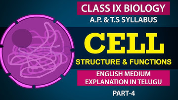 #Cell | Cell wall & Nucleus | class 9th | Telugu Explanation |9th biology Cell | AP & TS Syllabus