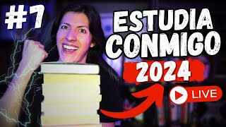 ESTUDIA CONMIGO 2024  Parte 7 | Estudia en Vivo con Pablo Lomeli (2 Horas con Música)