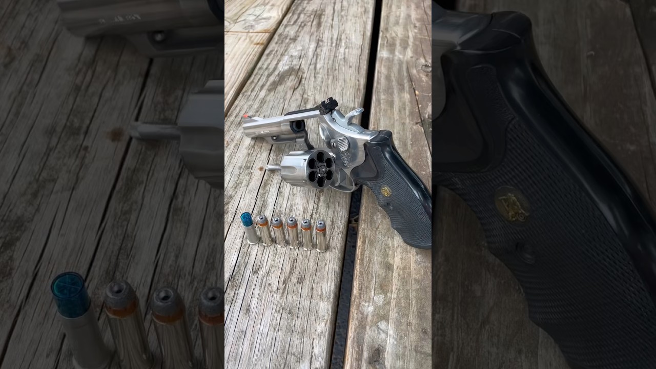 Smith and Wesson Model 66 (.357 Magnum Revolver)