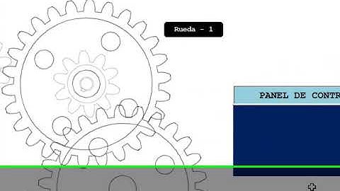 MACROS EXCEL SIMULACION ANIMACION CAJA ENGRANAJES DIENTES RECTOS