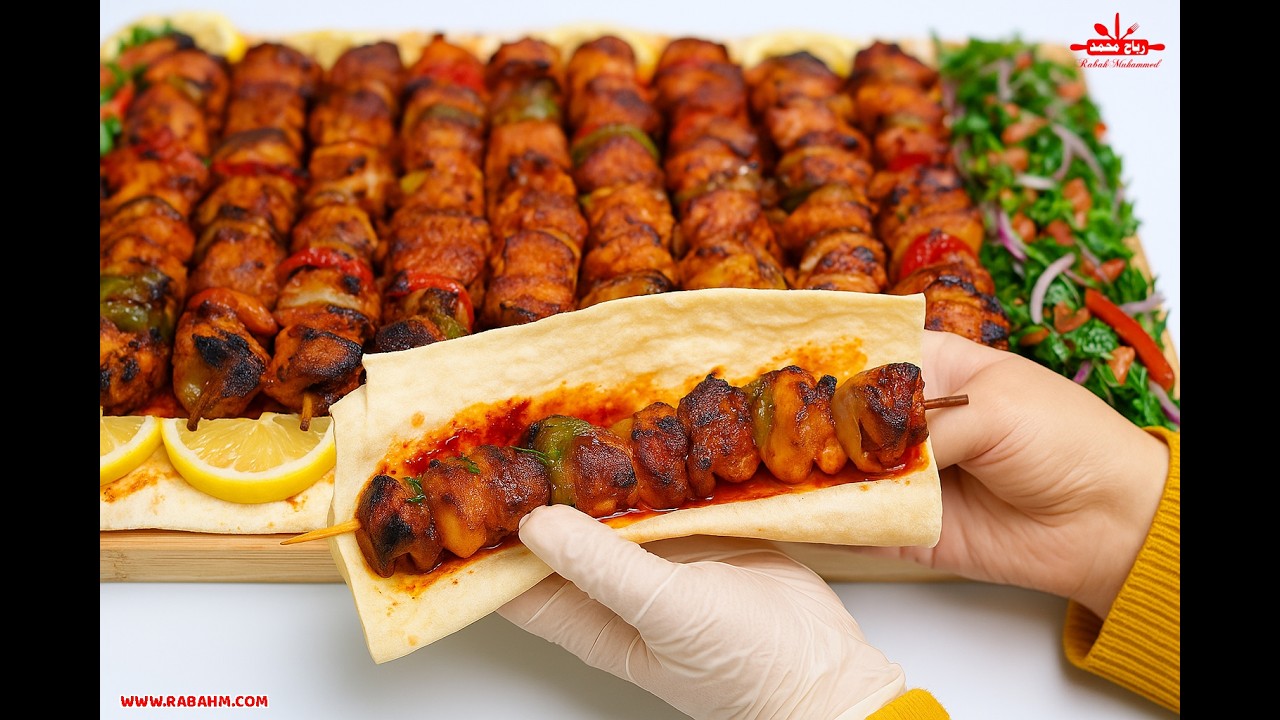 أسرار شيش طاووق المطاعم في منزلك! الطعم لا يقاوم  🍗 تتبيلة الدجاج السرية طرية ومشوية ولذيذة جداً