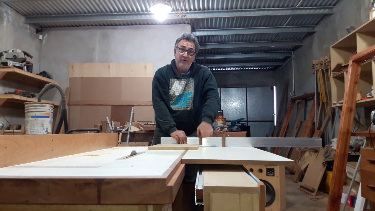 Escuadradora casera - YouTube